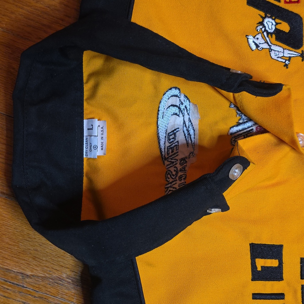 Vintage Sterling Marlin Kodak Racing Nascar Pit Crew Shirt Size L - Like New! - Picture 5 of 11
